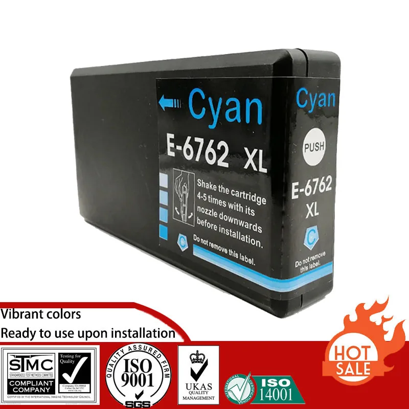 Compatible Ink Cartridge for Epson T6761 - T6764 6761 suit For Epson WorkForce Pro WP-4010/4020/4023/4090/4520/4530/4533/4540