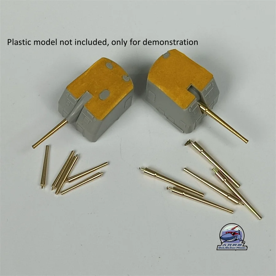 Barril de chapa metálica de mascaramento em escala 1/200 para Trumpeter 03723 USS Fletcher DD-445 Kit modelo CY20026