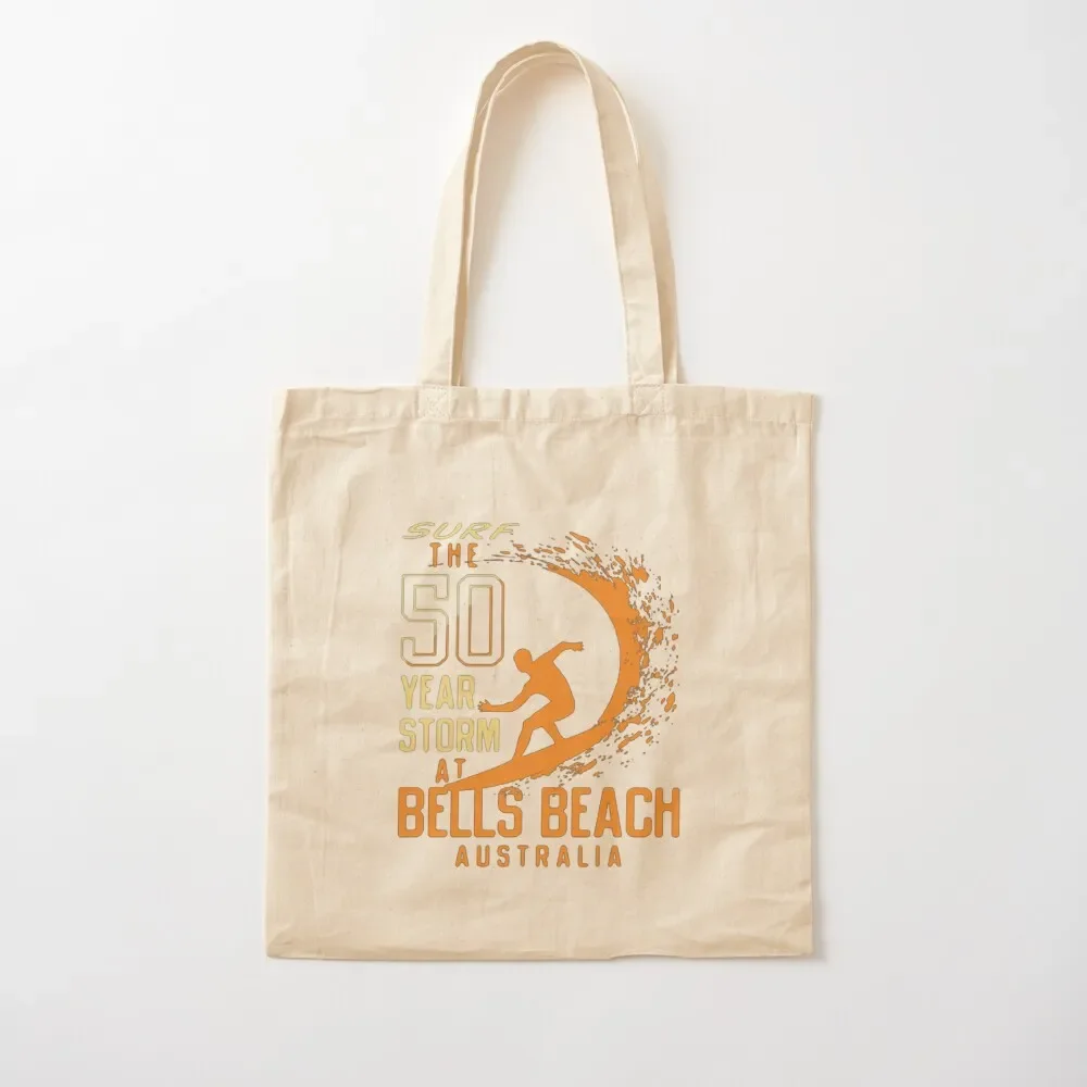 

At Bells Beach Tote Bag female bag cute pouch bag tote men