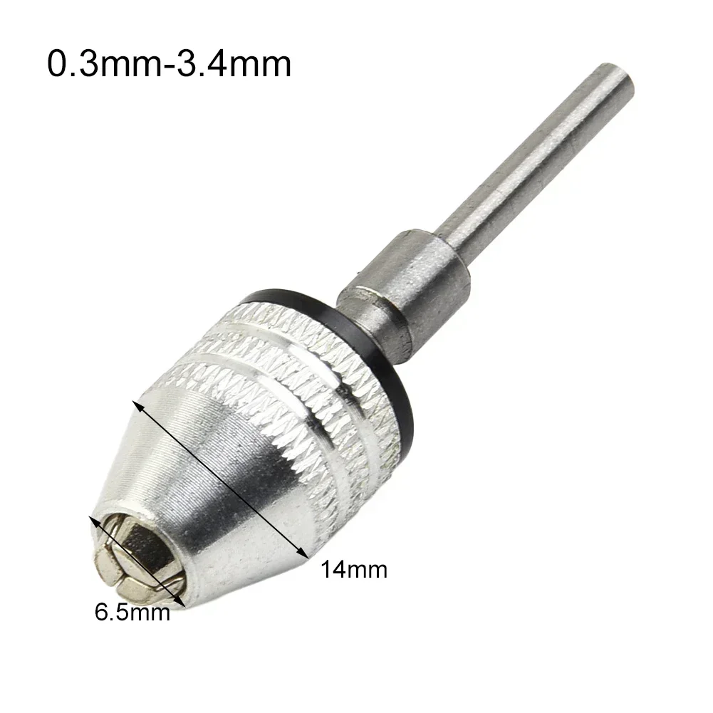 

0.3-3.4mm Clamping Range Drill Chuck Adjustable Speed Good Strength High Hardness Toughness Electric Grinder Accessory