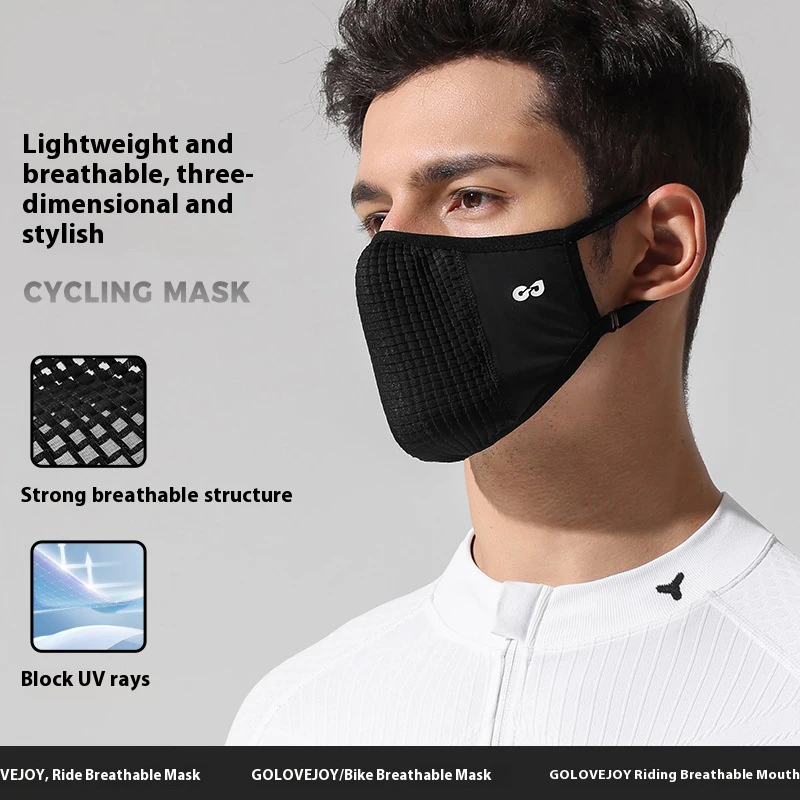 Máscaras de ciclismo recién llegadas para hombres y mujeres: ideales para andar en carretera al aire libre |   Ultra - Transpirable y Suela - Mascarillas protectoras