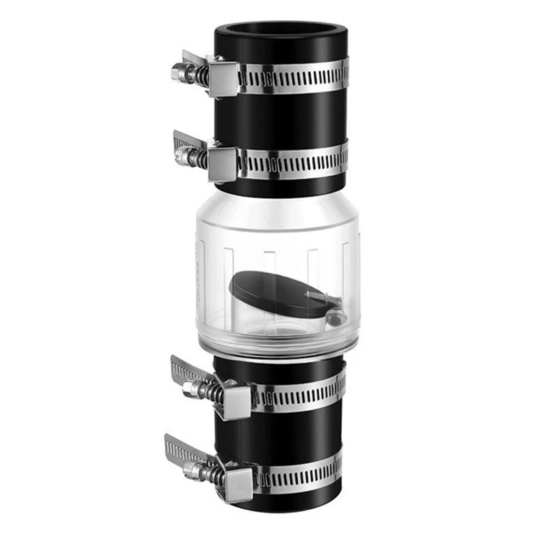 Clapet anti-retour silencieux de 2 pouces CV-150, clapet à ressort pour la prévention du reflux, clapet anti-retour silencieux avec pince