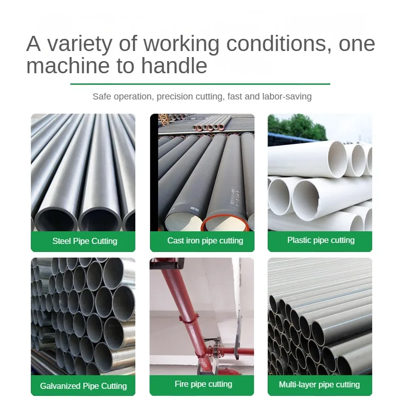 ZD220 ماسورة من الفولاذ المقاوم للصدأ قاطع المواسير قاطع الأنابيب الكهربائية يده آلة قطع الأنابيب المستديرة 15-220 مللي متر أداة قطع الأنابيب