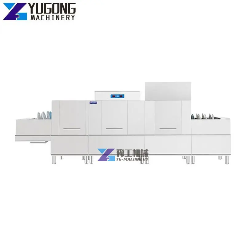 Large Factory Canteen Hotel Dishwashers with Drying Cleaning Equipment