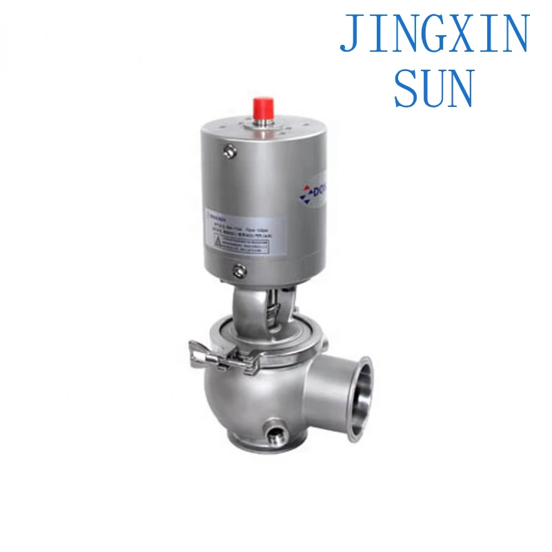 316L Jacketed Type Insulation divert seat Valve reversing control valve