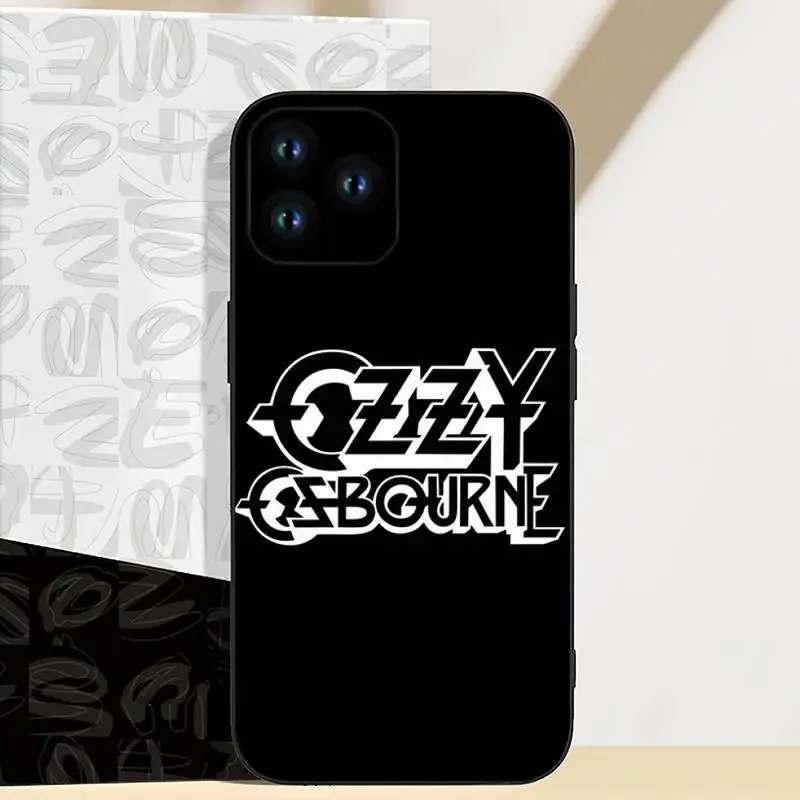 Rock Band Ozzy Osbourne Phone Case For iPhone 11 12 13 14 Mini Pro XS Max X S Plus XR Shell