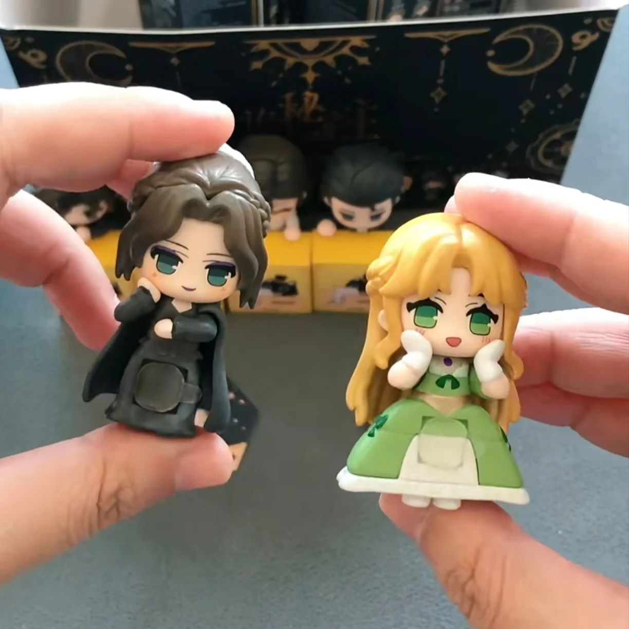 

Аниме Периферийные устройства Таинственная вечеринка Господа Подвеска Симпатичная серия Story Слепая коробка Исцеляющая серия Кукла Q Версия Mystery Box Игрушки Подарок