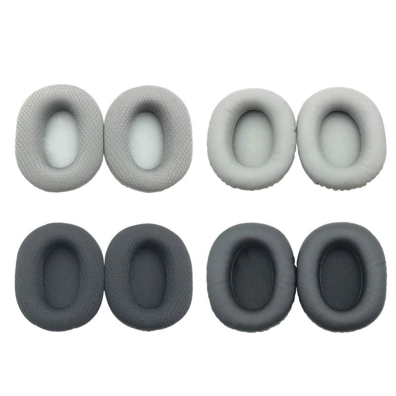 바라쿠다 헤드폰 이어 쿠션 귀마개 이어 커버 Dropship 용 교체 용 단백질 가죽 이어 패드 이어 패드