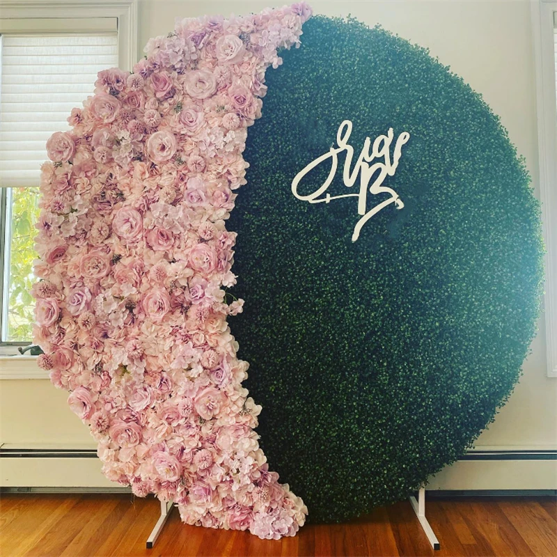 

Artificial Flower Wall Decoration, Rose, Hydrangea, Flower Panel, Wedding Backdrop Decor, 40x60cm