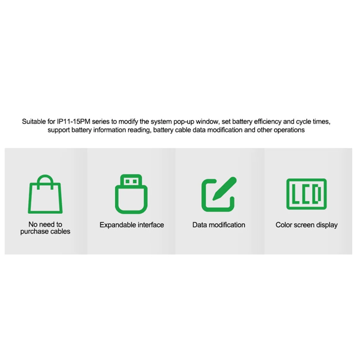 

RELIFE XA2 Pro Battery Efficiency Pop-Up Tester Supports IP11-15 Without Plug-in Cable Card Efficiency 100 Data RepairHUG