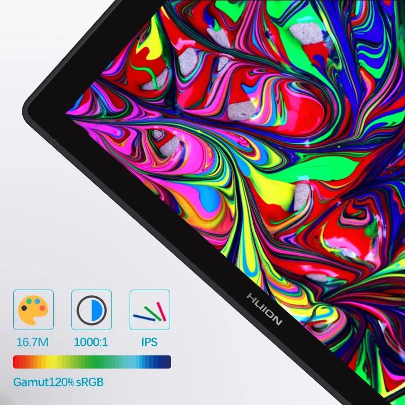 KAMVAS 22 Anti-glare Glass 8192 Levels Pressure Sensitivity IPS Lcd Drawing Pen Display Digital Graphic Tablet Monitor