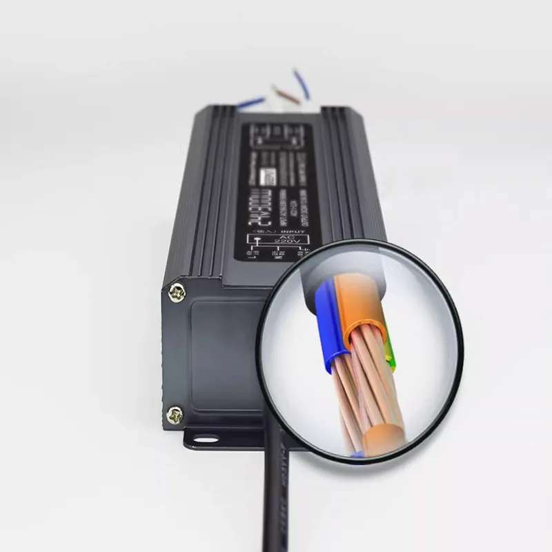 High Efficiency 0.98 AC 220V 110V To DC12V 24V 400W Waterproof and Dustproof Switching Power Supply IP67 with PFC AC DC SMPS