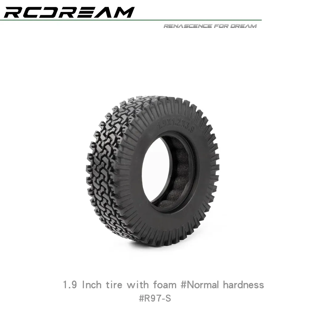 

RCDream 1,9-дюймовая узкая кожаная шина 1/10 1/8 имитация ретро чашки верблюда D90 RD110