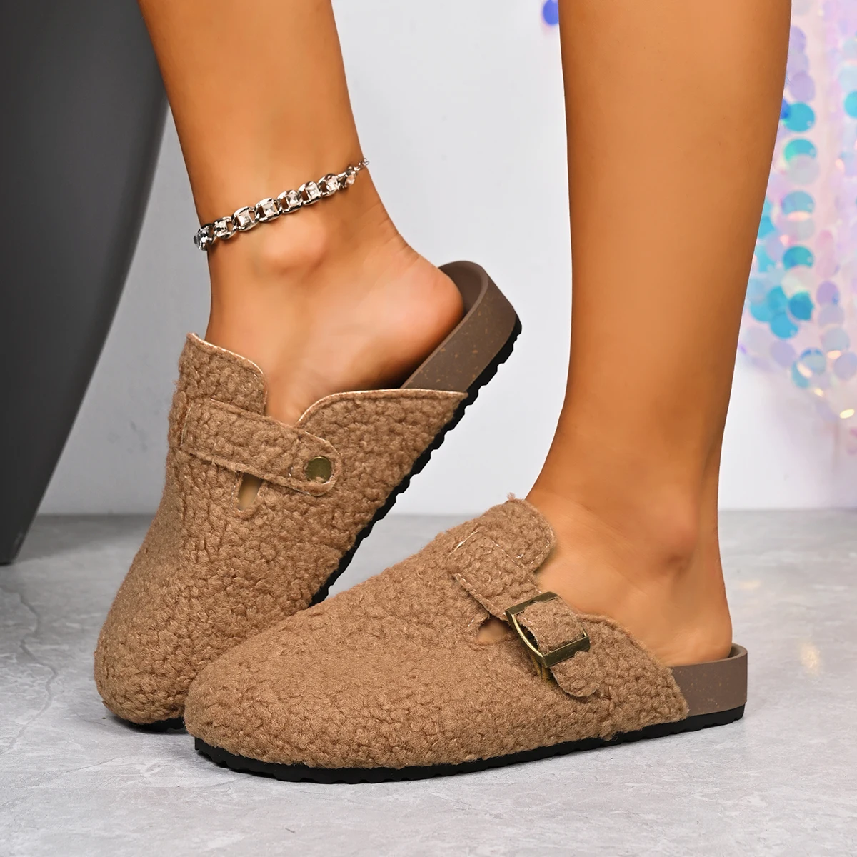 

2025 Women Flat Slippers Spring Comfortable Casual Slippers Low Heel Rubber Outdoor Shoes Beach Platform Sandals Slides Women