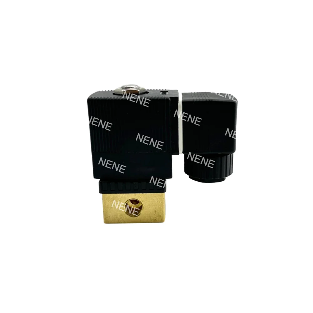 Burkert Electromagnetic Valve 00134239 G1/8 AC220V 6014 C Normally Closed 0~25bar 3/2 Way Brass Body