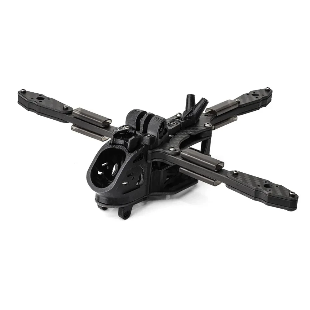HGLRC Rekon Y6 5-inch Frame Kit | Y-Type 3K Carbon Fiber, Long Endurance, Compatible with Analog/O3/Moonlight VTX