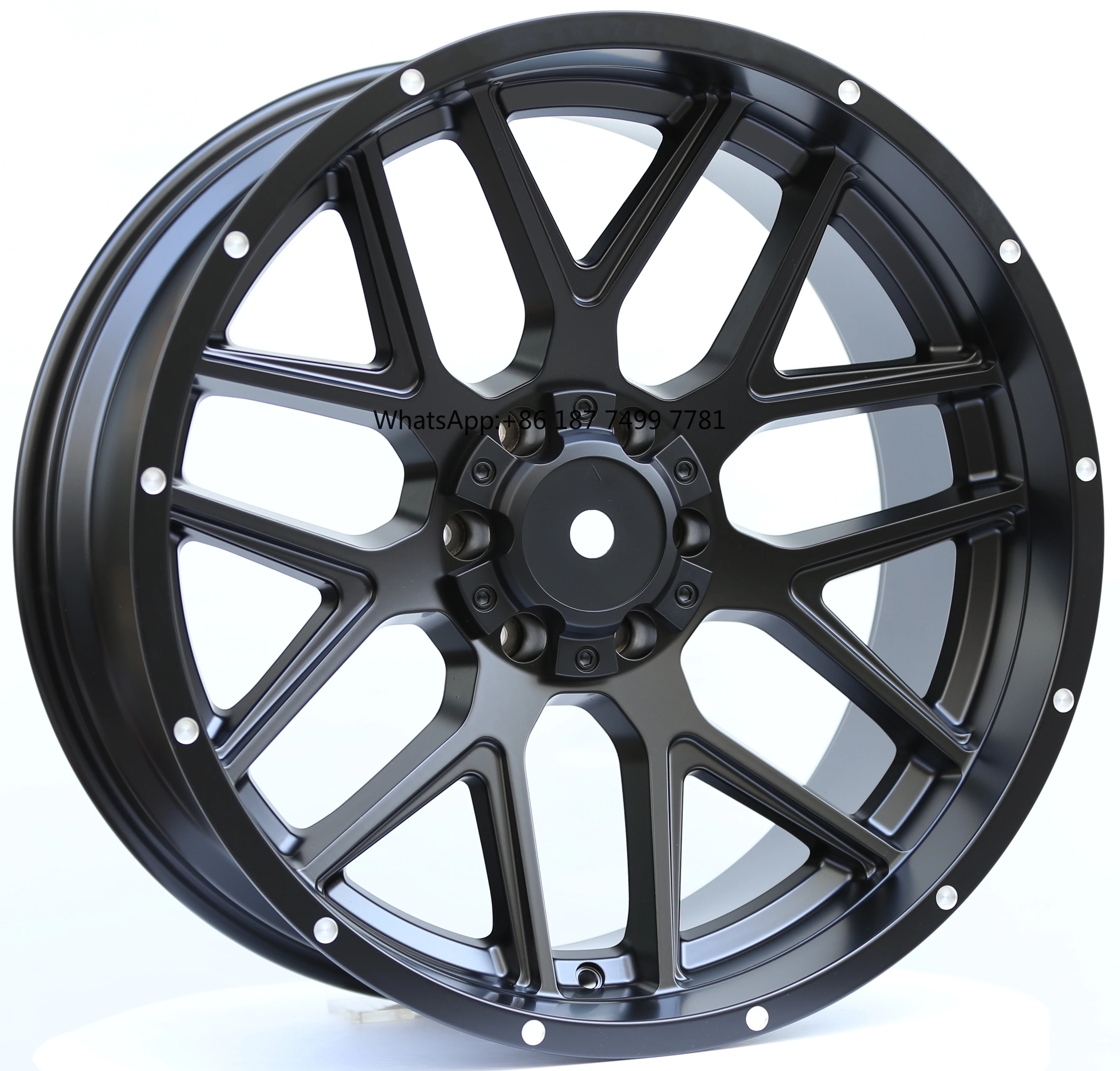 

20-22 Inch Concave Aluminum Alloy Modified Wheel Hub 6x135 6 X139.7 for Pickup & SUV Off-Road Vehicle Upgrade