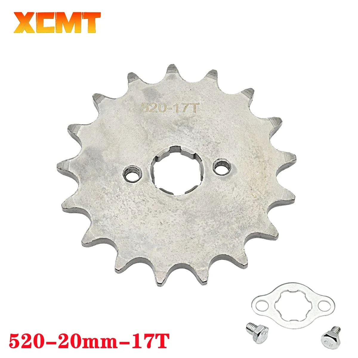 520# Chain 20mm 10T - 21T Front Engine Sprocket For Loncin Zongshen Lifan Shineray 150 200 250cc ATV Quad Dirt Bike Motorcycle