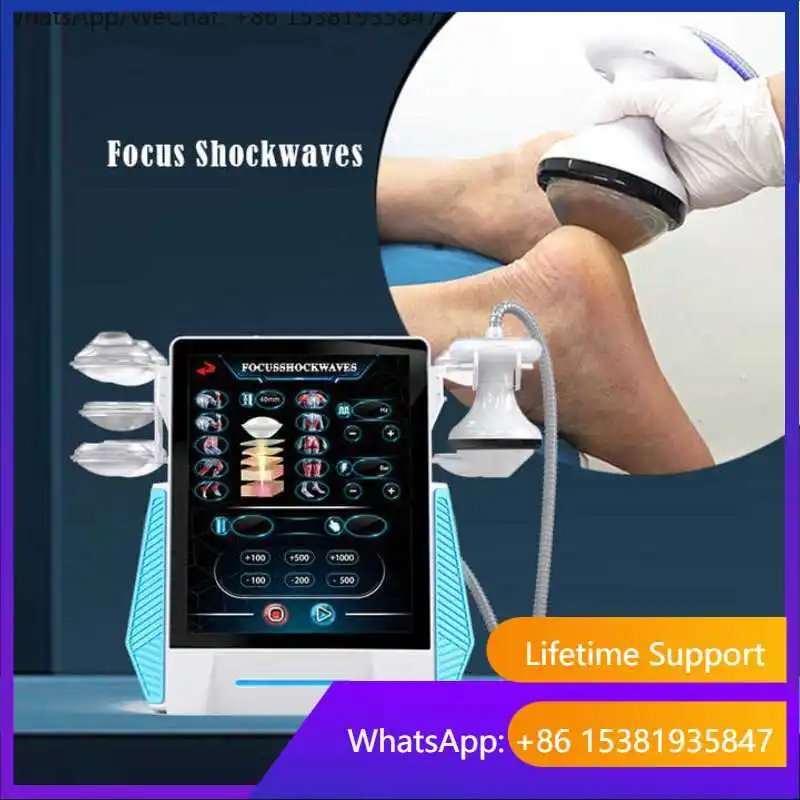Professional Focus Shockwave Electric Physical Therapy Machine Knee Back Massager for Pain Relief 2027