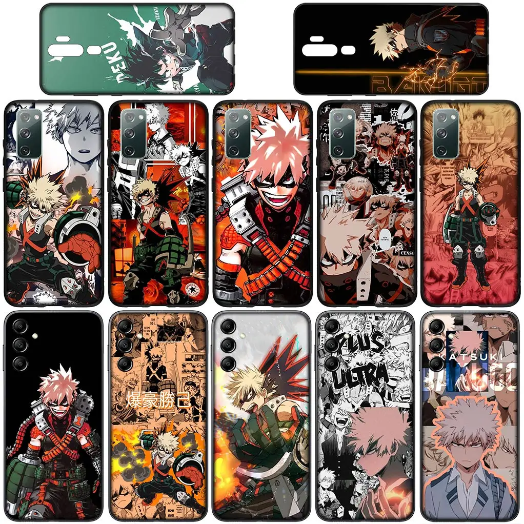 Bakugou Katsuki My Hero Academia Midoriya Izuku Phone Case for Xiaomi Redmi Note 13 13C A3 A3X Mi POCO F6 F5 X6 Pro + 5G 4G