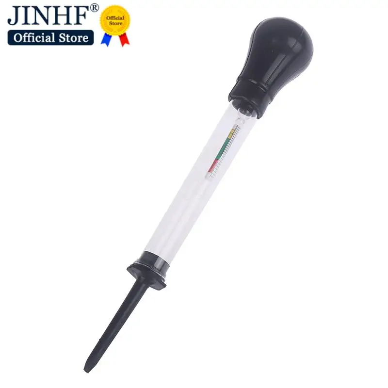 Battery Hydrometer 1.10-1.30 Measuring Zone Practical Densitometer Electro-hydraulic Density Meter For Acid Or Alkaline Batterie