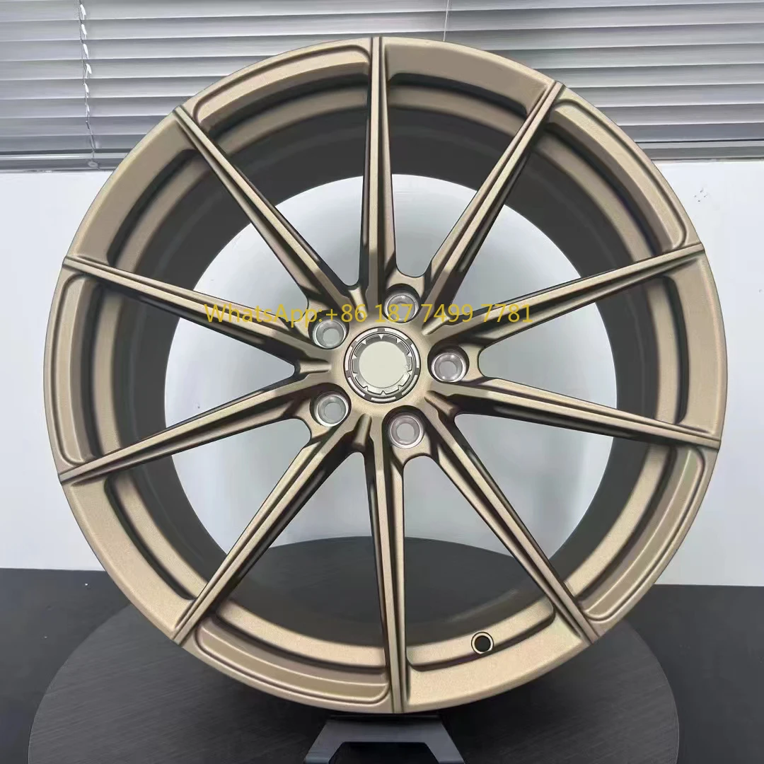 

17 18 19 20 22 24Inch 5X120 Bronze Forged Wheels 5x114.3 for . X6 X6M M4 X5 . 812 Superfast Gts Passenger Car Wheels