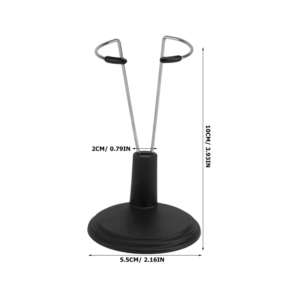 5Pcs Glow Stick Holder Display Stand for Outdoor Camping Lightsticks Action Figures Stable PVC Iron Base Easy Setup Wide Use