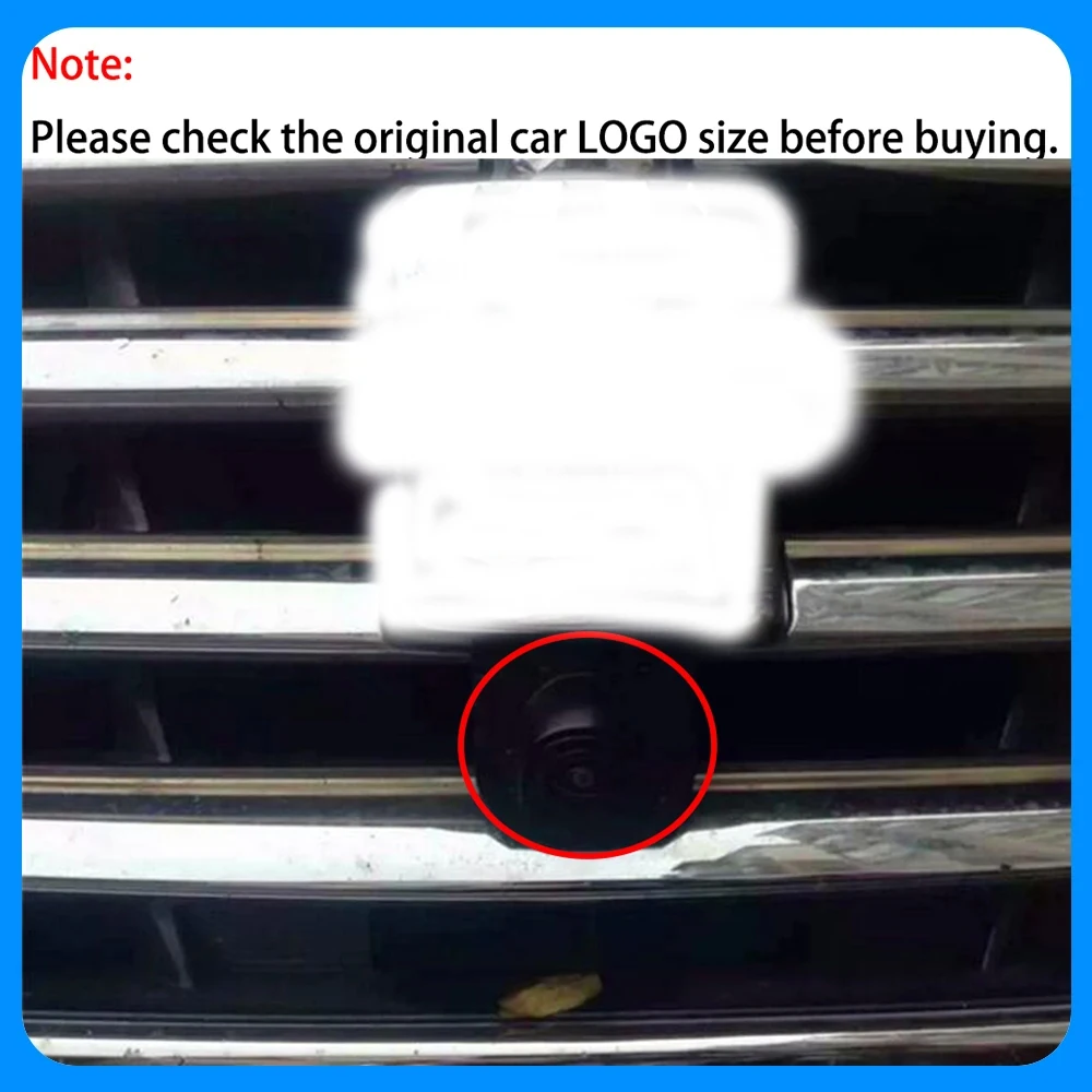 ZhuCamX HD 480p Ultra Clear Night Vision LOGO Parking Front View Camera For Toyota Crown 13 Mk13 S200 2008 2009 2010 2011 2012