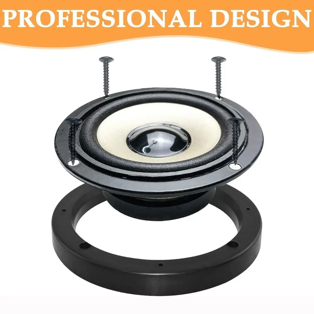 Durable 4/5/6.5 Inch Speaker Spacer Pad Universal Plastic Speaker Spacer Ring Black Speaker Gasket For Autoradio - view 4