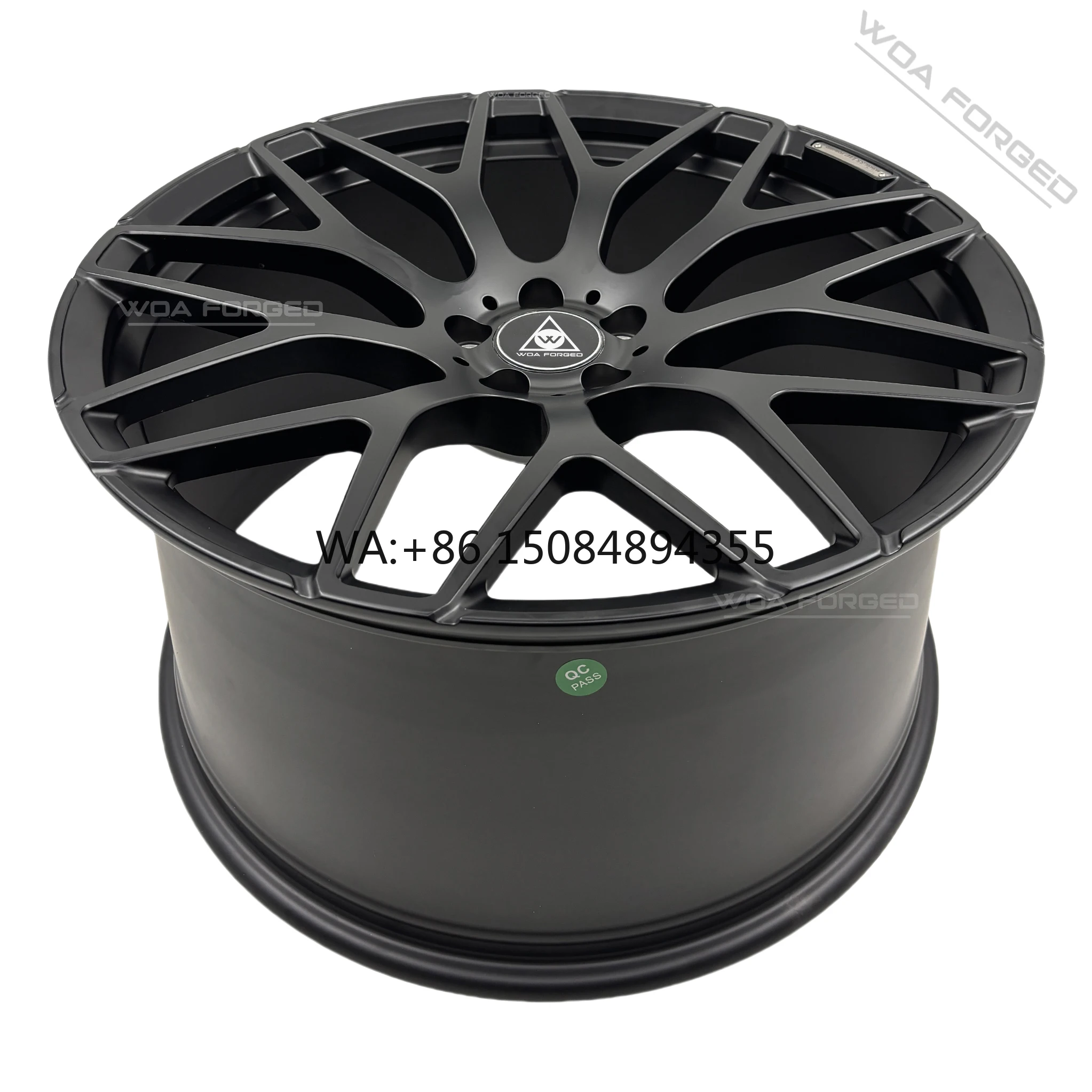 G Class Style Forged Alloy Rims 19-22 Inch Black Coated Off Road Auto Wheel Components