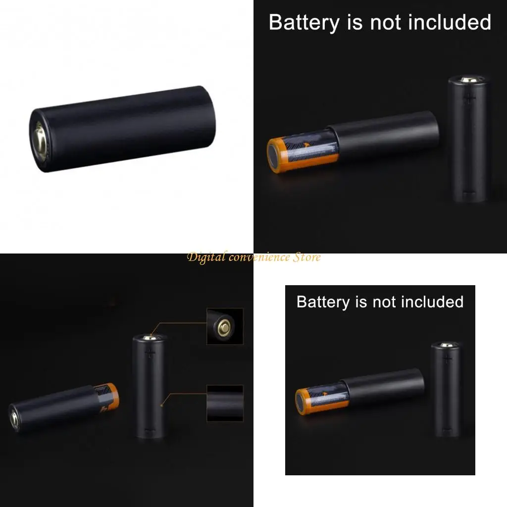 

97QA Battery Tube Organiser Box Transform 18650 Cells to Fit 21700 Powered Gadgets