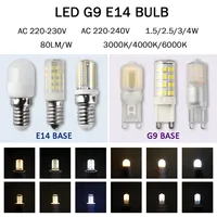 3pcs G9 led bulb 3W 2W AC 220V G9 E14 led lamp SMD2835 G9 Corn light Replace 30W 40W 50W 70W 80W halogen Refrigerator Home