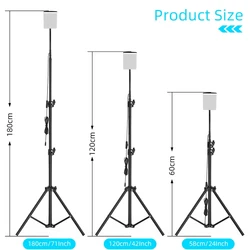 84LEDs Floodlight Light+Tripod Adjustable Height/Head IP67 Waterproof Indoor/Outdoor Working Lamp Portable Camping Beach Lantern