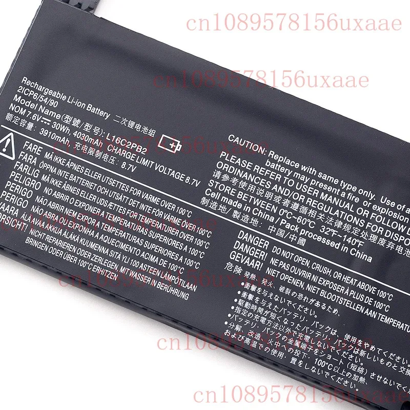 

L16C2PB2 L16L2PB2 Battery For Lenovo Ideapad 320-15ABR 320-15AST 520-15IKB 30WH XMSJ