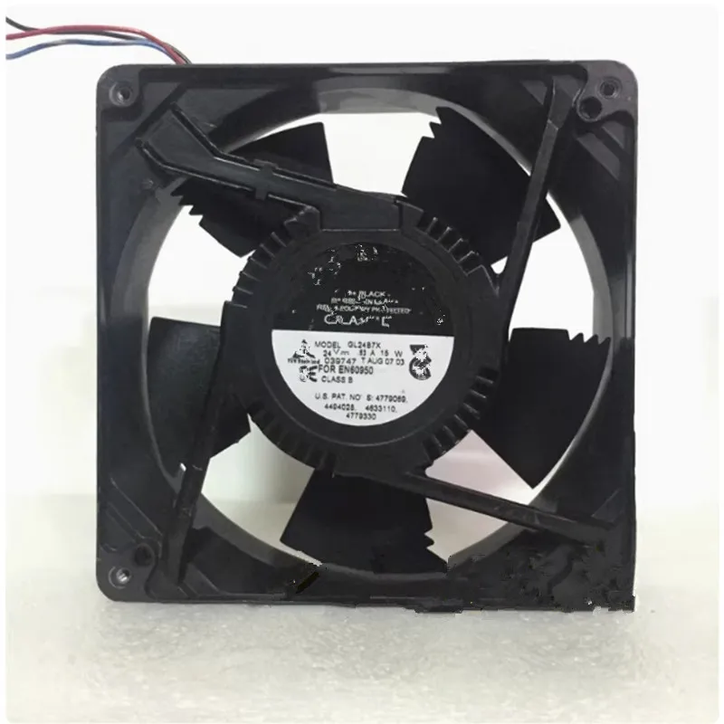 New Original Cooling Fan MC48B3G 48V 0.18A 8.4W 12032 12CM 2 wires  MA77B3 230VAC 172MM*55MM  GL24K7X 24V 0.95A 23W 12738