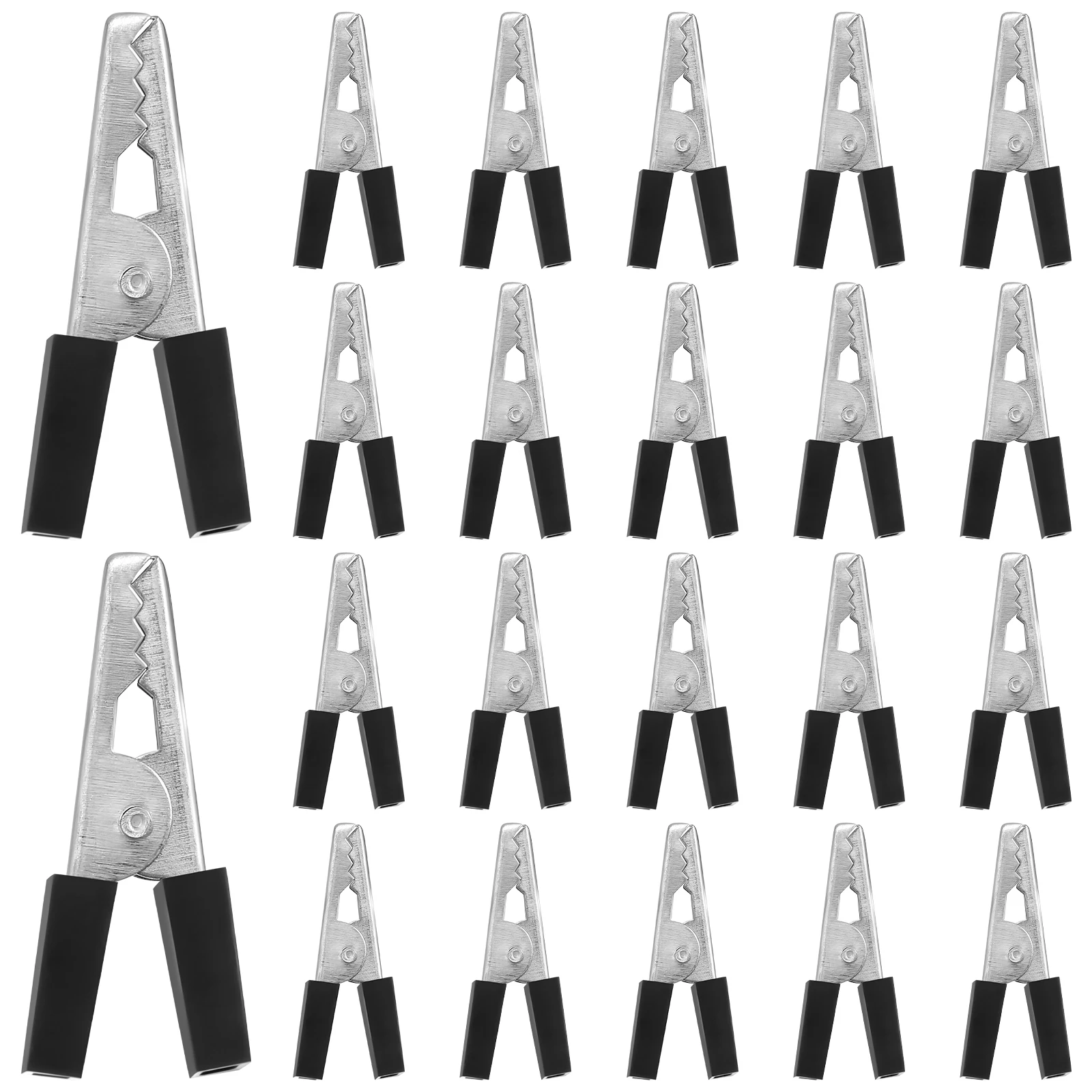 

20 Pcs Bird Cage Clips Parrot Cage Accessories Safety Clips for Pet Bird Cages Door Buckle Lock Animal Cages Clamp Anti Rust