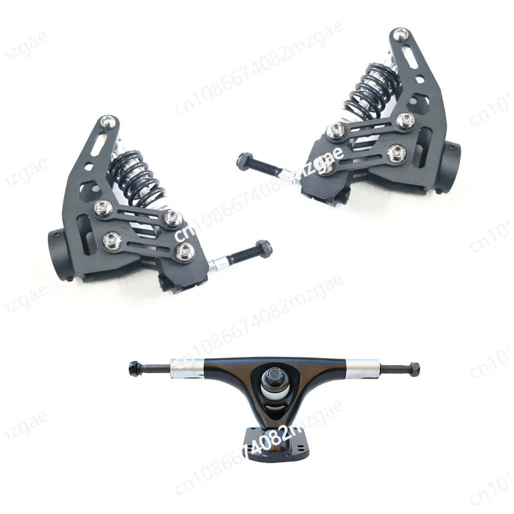 Long Board Skateboard Suspension Mechanical Spring Shock Absorber Bridge Spring Bracket Four-wheel Skateboard
