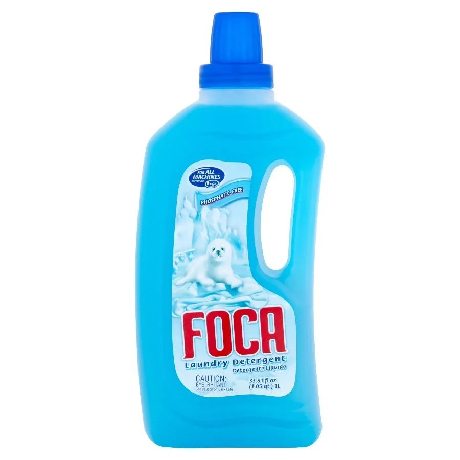 ICUTE-Foca Laundry Detergent, All Ages, Gentle & Effective Formula, Liquid Cleanser with Anionic Tensoactives, 33.81 fl oz