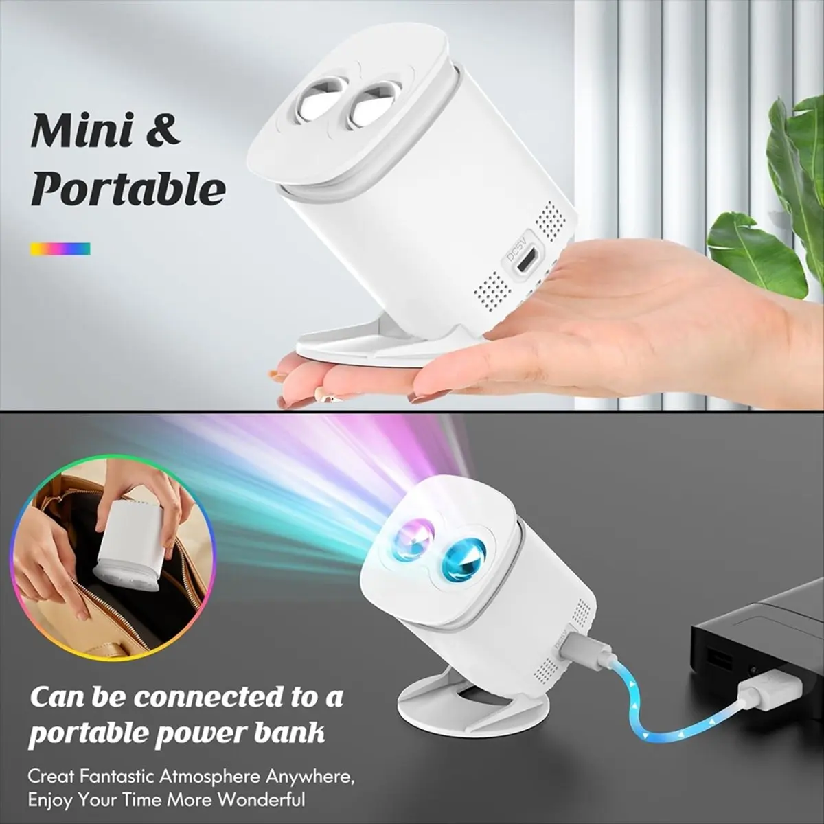 T83C NEW  Galaxy Projector, Nebula Cloud Lights with Sunset Lamp,Remote Control Galaxy Light, LED Nebula Night Light Projector