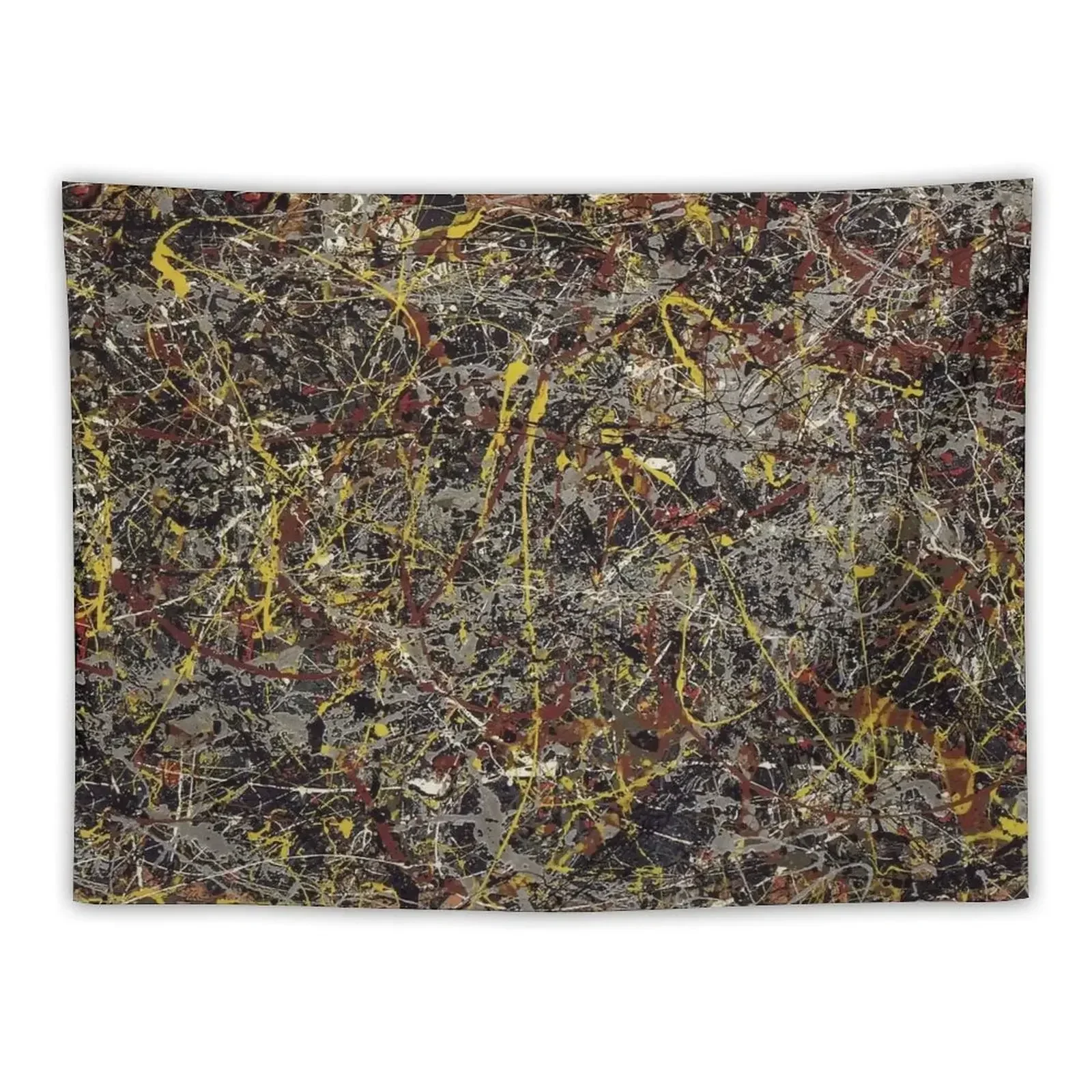 No. 5 1948by Jackson Pollock Tapestry Decorative Wall Funny Tapestry