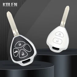 Fashion TPU Car Remote Key Case Cover Shell Fob Holder For Toyota Corolla Camry Reiz RAV4 Crown Avalon Venza Matrix Auris Yaris
