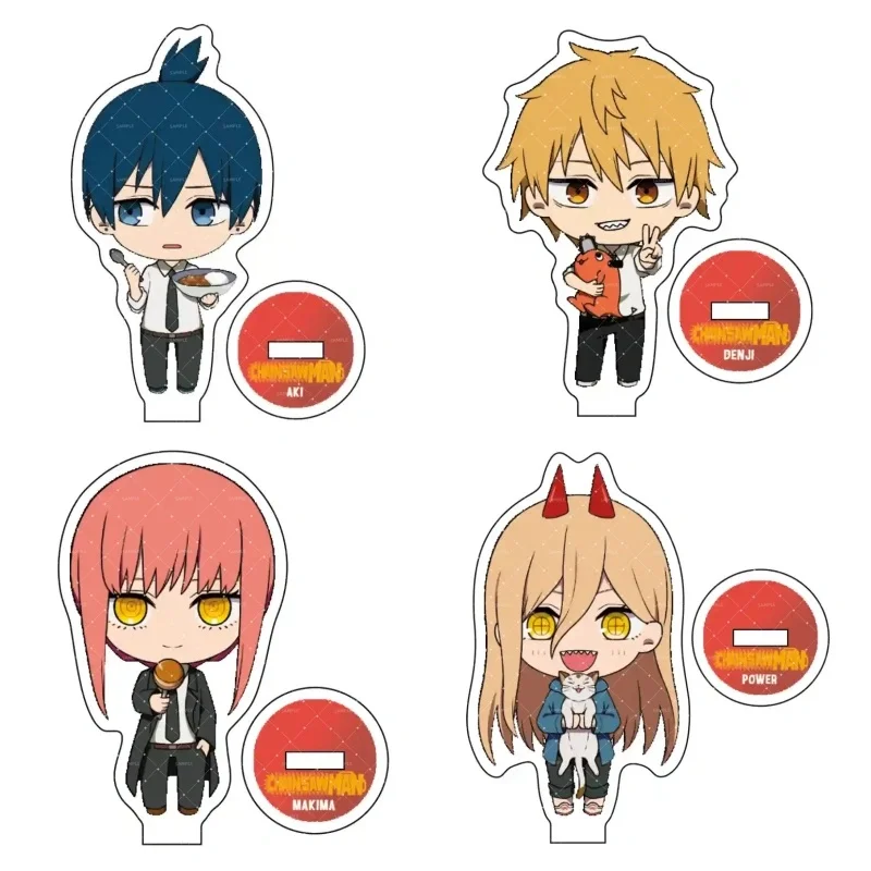 

Chainsaw Man Acrylic Standing Figure Model Makima Power Aki Angel Reze Denji Desktop Bookshelf Decoration 10cm Fan Gifts