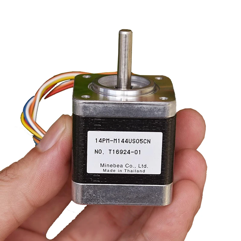 Minebea NEMA 14 35MM 2-Phase 6-Wire Hybrid Step Stepper Motor 5mm shaft for RepRap 3D Printer Prusa CNC Robot Engraving Machine