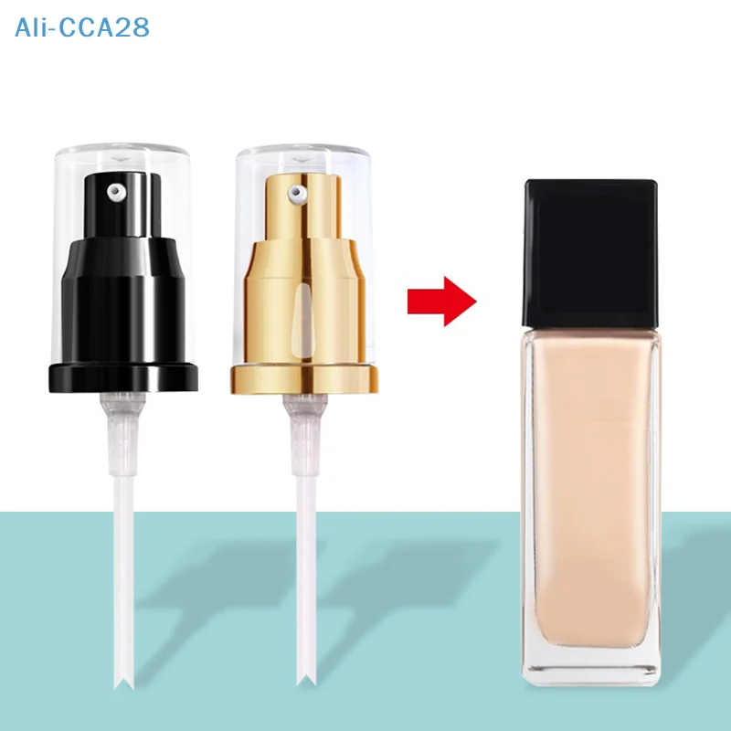 1PC Make-up-Tools Foundation Pump Geeignet für Liquid Foundation schwarze oder goldene Pumpe Ersatzwerkzeug