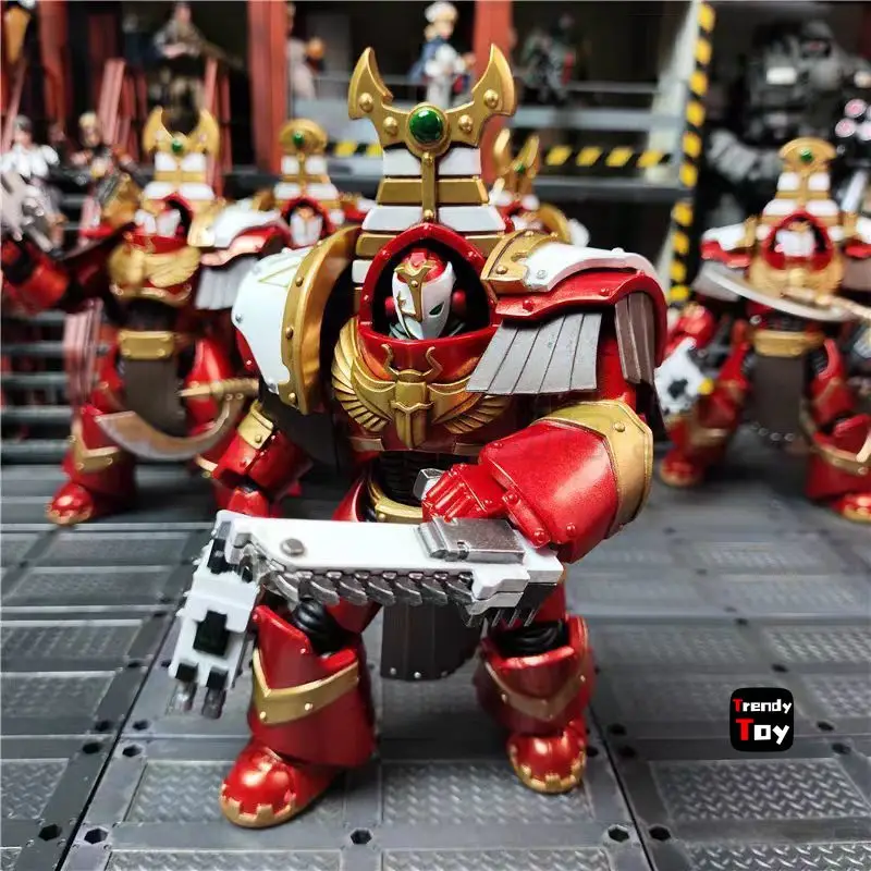 

【JOYTOY】Warhammer 40K Thousand Sons Sekhmet Terminator Cabal 1/18 Action Figure