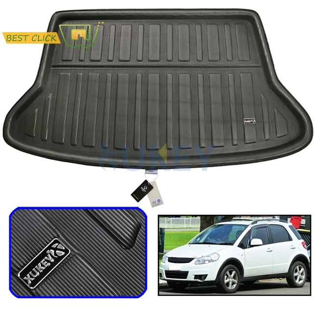 Pasuje do SUZUKI SX4 2006 2007 2008 2009 2010 2011 2012 2013 Hatchback wkładka do bagażnika mata do bagażnika Cargo tacy dywan na podłogę Protector