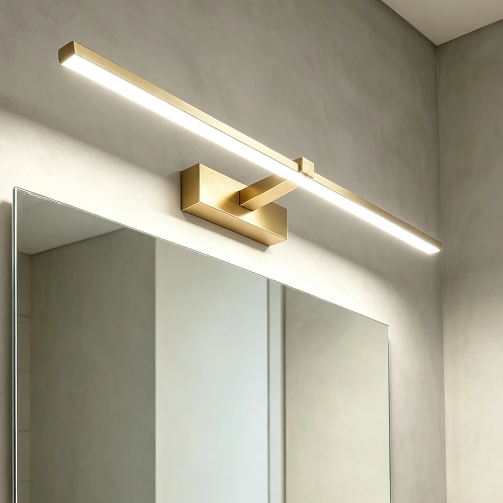 DINDALLED LED Mirror Light Bathroom Vanity Light Wall Mounted Makeup Light for Bathroom Toilet Above the Sink Lighting Fixtures