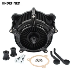 Motorcycle Air Cleaner Black Intake for Harley Touring Road King Electra Road Street Glide Trike Softail Fat Boy Street Fat Bob