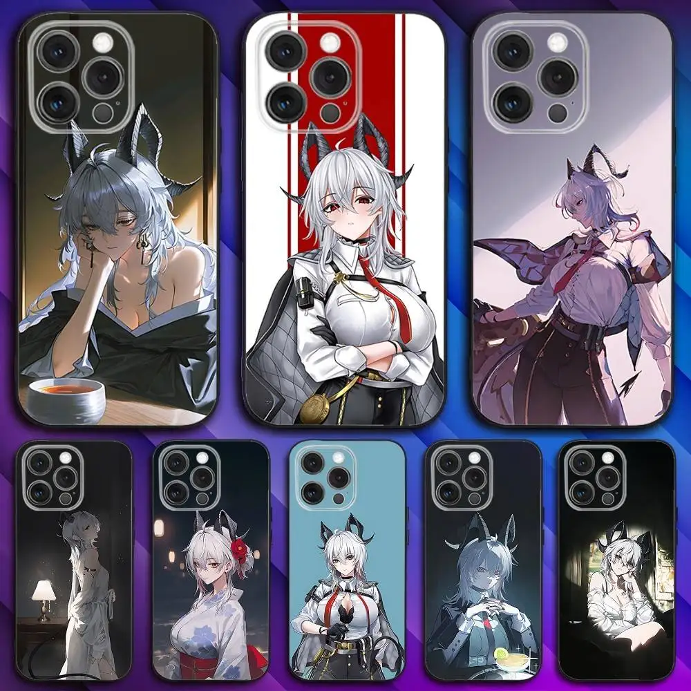 

W-Wuthering Waves Z-Zani Phone Case For iPhone 17,16,15,14,13,12,11,Pro,Max,Plus,X,XS,SE4,E,Mini,Soft Black Case