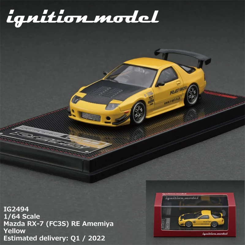 IG 1:64  RX-7 (FC3S) RE Amemiya Model Car